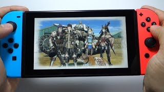 Valkyria Chronicles 4 Nintendo Switch gameplay [upl. by Marcos]