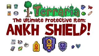 Terraria ANKH SHIELD CHARM Guide farm amp crafting recipe 13 IOS Android Xbox PS4 etc [upl. by Aiht]