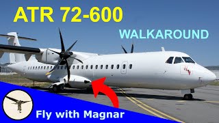 ATR 72600 walkaround [upl. by Wallach]