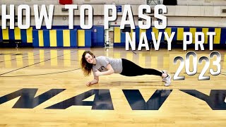 Navy PRT 2024 Physical Readiness Test And How To Pass [upl. by Dranal208]