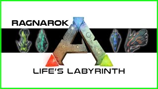 ARK  Ragnarok  Lifes Labyrinth Full Solo Walkthrough [upl. by Laddy742]