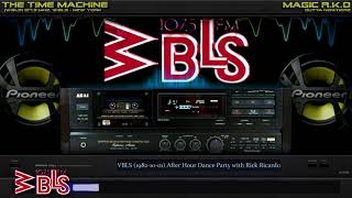 WBLS 1075 Mhz WBLS 19821001 After Hour Dance Party with Rick Ricardo amp Dj John Morales [upl. by Onit]