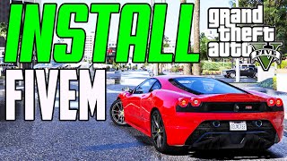 GTA 5 How To Install FiveM On PC GTA Roleplay 2020 Tutorial [upl. by Anemij]