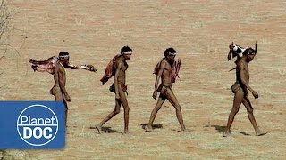 Kalahari Bushmen  African Tribes [upl. by Audi]