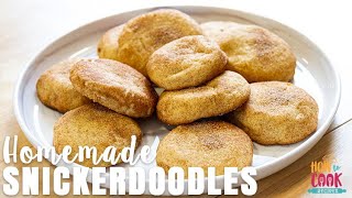 Easy Homemade Traditional Snickerdoodle Recipe StepbyStep  HowToCookRecipes [upl. by Leirua]