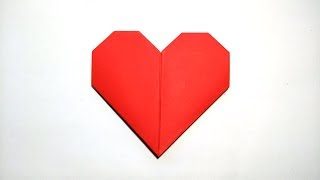 COMO HACER UN CORAZON DE PAPEL Audio Español  How to make a paper heart san valentin [upl. by Worden]