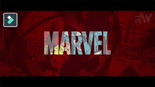 Filmora Marvel Cinematic Intro Tutorial How To Edit With Filmora  ReactiveWave [upl. by Derry124]