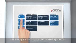 BancoSmart Experientia ATM for UniCredit bank [upl. by Lukin]