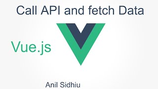 Vue js tutorial for beginners 22 fetch data from API  axios [upl. by Rey673]