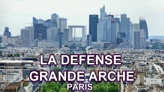 LA DEFENSE  GRANDE ARCHE  PARIS 4K [upl. by Woothen766]