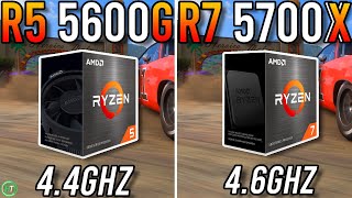 Ryzen 5 5600G vs Ryzen 7 5700X  Tested in 2023 [upl. by Luapnhoj]