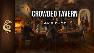 Crowded Tavern  Adventure Ambience  1 Hour dnd [upl. by Uahsoj]