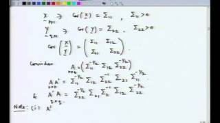 Mod01 Lec40 Canonical Correlation Analysis [upl. by Naitsabas853]