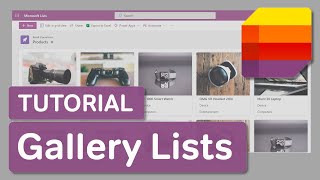 Microsoft Lists  Create a List with Gallery View [upl. by Eugirne207]