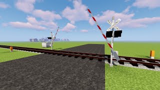 Minecraft Railroad Crossing Tutorial [upl. by Wakerly928]