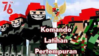 Komando Latihan Pertempuran Minecraft Version [upl. by Baynebridge499]