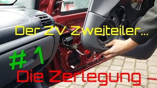 Stellmotor ZV  Zentralverriegelung Renault Clio II ersetzen Teil 1 [upl. by Analeh]