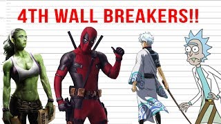 The Top 10 4th Wall Breakers [upl. by Carlyn]