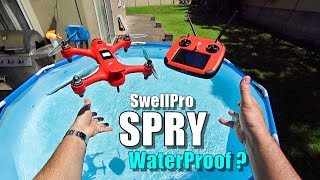 SwellPro SPRY WaterProof Race Drone Review  Part 2  InDepth Water Test [upl. by Han]