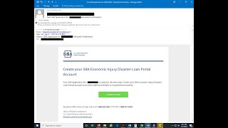 Step by step EIDL loan process with screen shots of the SBA loan Portal May 1 2020 [upl. by Amitie]