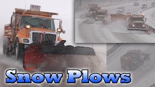 Snowplow action megacompilation Battling winter [upl. by Tinya]