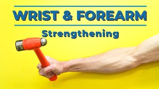 5 BEST WristForearm Strengthening at Home Beginner to Advanced [upl. by Kyred]