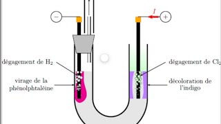 Électrolyse de chlorure de sodium [upl. by Eylk]