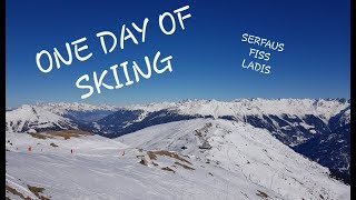 SKI ADVENTURE  ONE DAY IN SERFAUS FISS LADIS [upl. by Hinch]