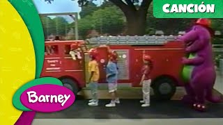 Barney Canciones  Los Bomberos van deprisa [upl. by Rokach]