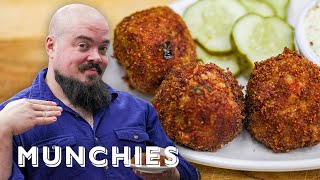 How To Make Boudin Balls with Isaac Toups [upl. by Ennyroc108]