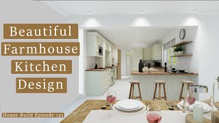 Stunning Farmhouse Kitchen Design  House tour update [upl. by Valida]