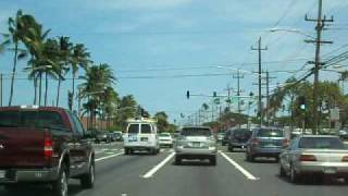 Driving Kahului Maui [upl. by Eiznekcam]