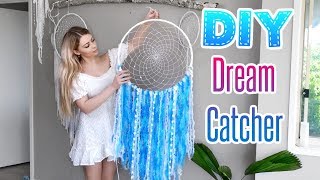 DREAMCATCHER DIY Tutorial  New Weaving Technique  VEGAN [upl. by Cindra]