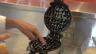 How to Make Waffles With a Waffle Maker [upl. by Tiffa976]