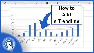 How to Add a Trendline in Excel [upl. by Bosson]