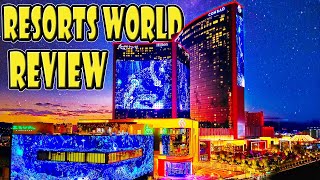 RESORTS WORLD LAS VEGAS Conrad Hotel Review [upl. by Odrick]