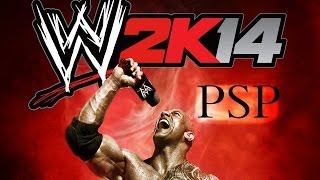 WWE 2K14 PSP HD Gameplay MOD [upl. by Mcquillin]