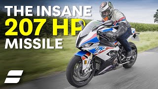 BMWs 207HP Missile BMW S1000RR M Package Review  4K [upl. by Homans572]