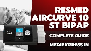 Resmed Aircurve 10 ST BIPAP Machine  Full Guide  English Hindi [upl. by Vidal]