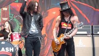 Slash  Anastasia Live  Gods Of Metal Milan 23062012 [upl. by Aiduan]