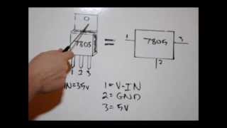 Electronic Tutorial A Detailed Tutorial On the 7805 5V 5 Volt Regulator IC Theory amp Lab [upl. by Tnahsarp]