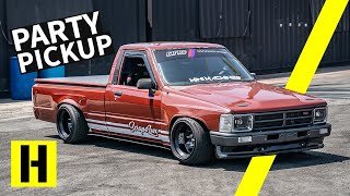 Rev Limiter Savagery BEAMSPowered Toyota Hilux Party Truck [upl. by Nitsruk73]