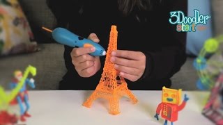 3Doodler Długopis 3D Wieża Eiffla [upl. by Aisiat]