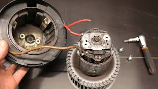 MercedesBenz  Blower Motor Repair W212 W204 X204 [upl. by Kirch]