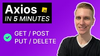 Axios GET POST PUT DELETE [upl. by Phia]