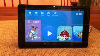 Kindle Fire  Freetime Unlimited  endless refresh cycle [upl. by Rosalinde595]