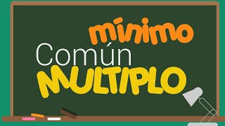 Mínimo Común MúltiploSUPER FACILPRIMARIA [upl. by Musa]