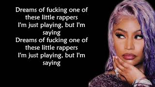 Nicki Minaj  Barbie Dreams LYRICS Ohnonie HQ [upl. by Errehs]