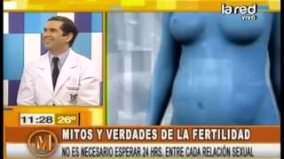 Mitos y realidades de la fertilidad ¿El hombre necesita 24 hrs para producir espermatozoides [upl. by Chalmers405]