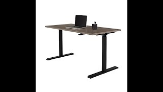 Realspace Magellan heightadjustable standing desk ASSEMBLY w Full Instruction Manual [upl. by Alliehs]